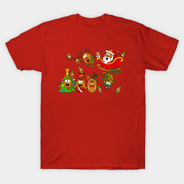 A very McNugget Christmas T-Shirt by Crockpot